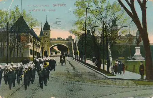 PC18682 St. Louis Gate. Quebec. Montreal Import. Nr. 2085