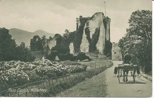 PC21164 Ross Castle. Killarney. Lawrence. 1928