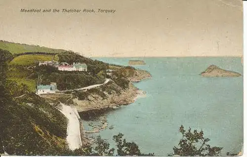 PC20785 Meadfoot und der Thatcher Rock. Torquay. 1939