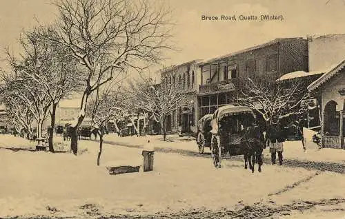 PC18628 Bruce Road. Ruhig. Winter. R.W. Rai. B. Hopkins