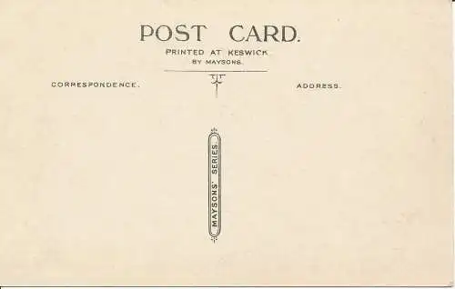 PC21777 Keswick und Derwentwater. Mayson