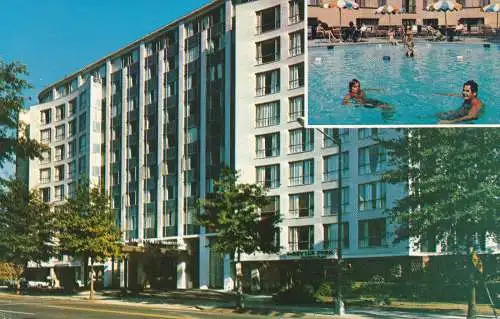 PC19093 Hotel at Scott Circle. Washington. Gerry Peck