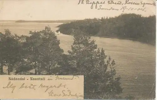 PC20969 Nadendal. Naantali. Knackstedt und Nather. Nr. 1578. 1904