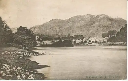 PC21408 Dunkeld von Terrace Walk. 1904