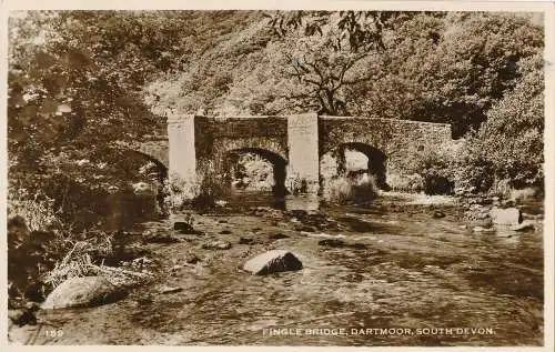 PC22021 Fingle Bridge. Dartmoor. South Devon. RP