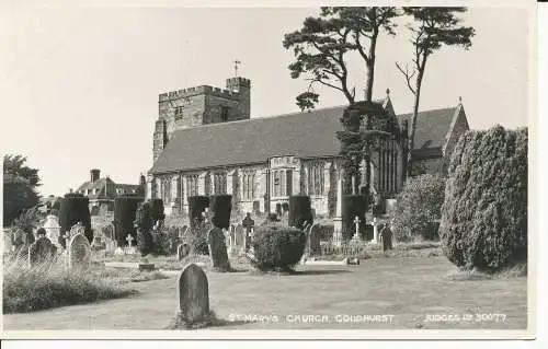 PC22047 St. Marys Kirche. Goudhurst. Judges Ltd. Nr. 30077. RP