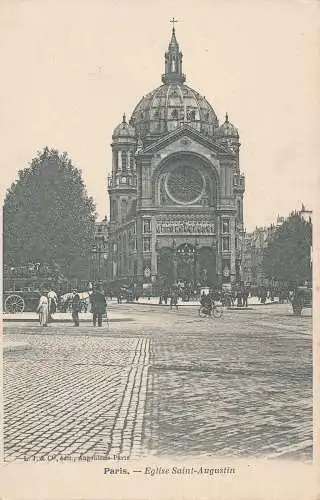 PC18709 Paris. Augustinerkirche