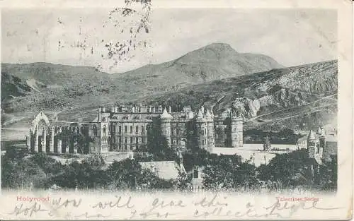 PC21369 Holyrood. Valentinstag. 1903