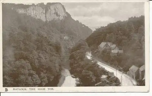 PC23234 Matlock. Das High Tor. Tuck. Glanz. Nr. 5529. 1912