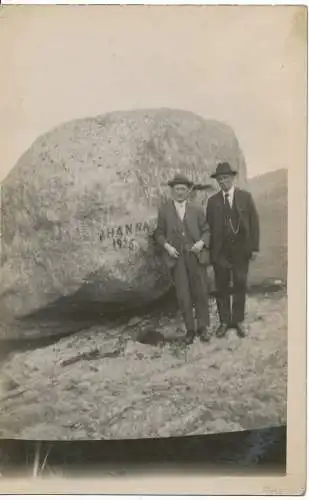 PC18595 alte Postkarte. Herren vor Rock. Ihanna. 1925. RP