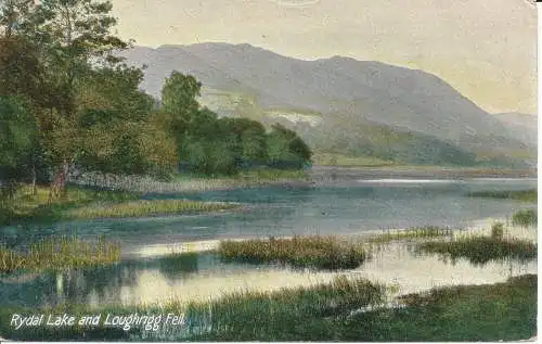 PC23443 Rydal Lake und Loughrigg fielen. J.W.B. Kommerziell. Nr. 303. 1911