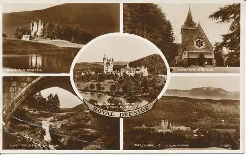 PC2339 Royal Deeside. Multi-View. Valentinstag