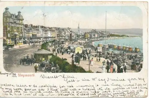 PC17234 Weymouth. 1902