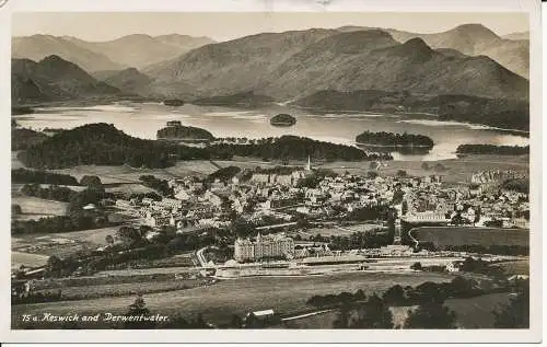 PC22102 Keswick und Derwentwater. Nr. 75a. RP. 1938