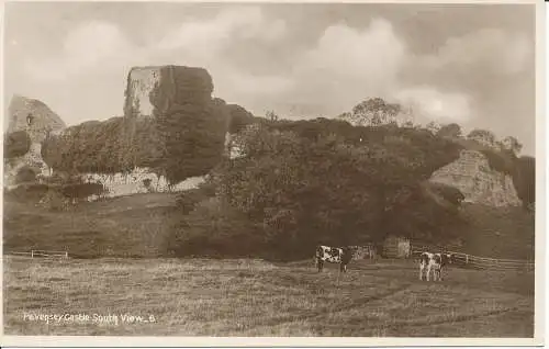 PC22003 Pevensey Castle Südansicht. Nr. 6