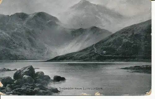 PC20744 Snowdon von Llyn Llydaw. Dennis. Nr. B 6088. 1911