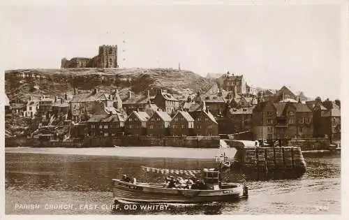 PC23235 Pfarrkirche. East Cliff. Old Whitby. RA. RP