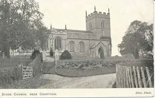 PC23419 Stoke Church. In der Nähe von Grantham. 1904