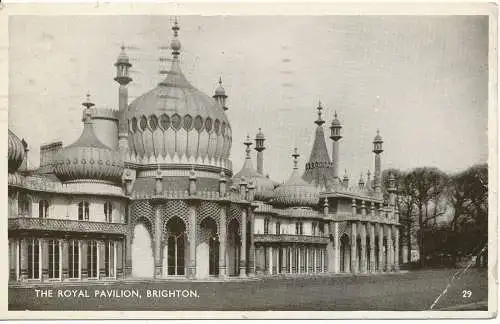 PC17120 Königlicher Pavillon. Brighton. 1953