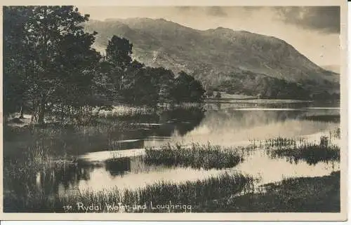 PC20419 Rydalwasser und Loughrigg. Abraham. Nr. 131. RP. 1935