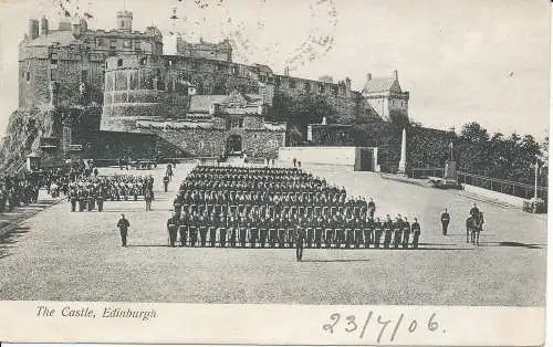 PC21364 Das Schloss. Edinburgh. 1906