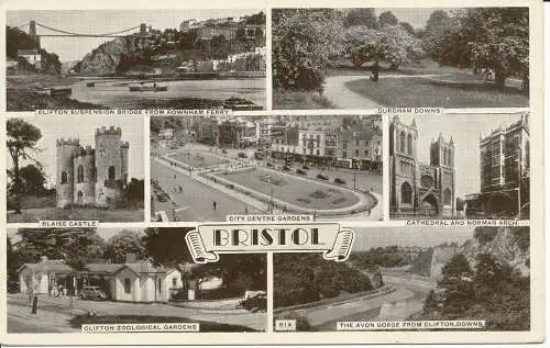 PC23468 Bristol. Multi-View. 1954