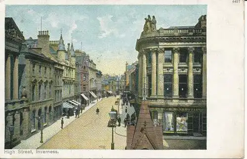 PC23463 High Street. Inverness. Zuverlässig. 1910