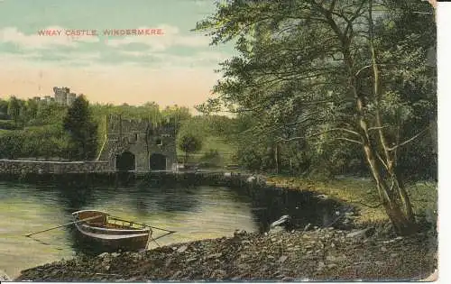 PC20755 Wray Castle. Windermere. G.D. und D. Stern. 1907