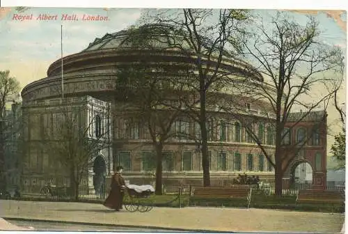 PC17386 Royal Albert Hall. London. 1912