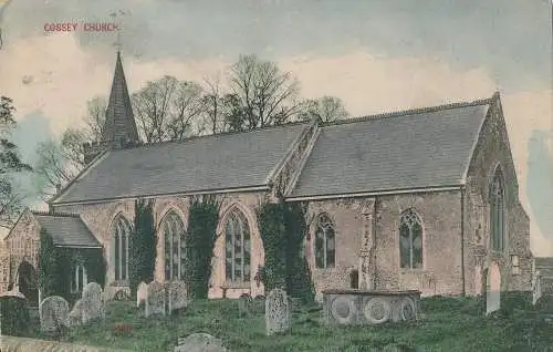 PC22271 Cossey Church. 1905