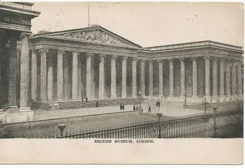 PC17214 British Museum. London. 1905