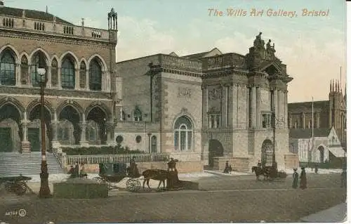 PC23464 The Wills Art Gallery. Bristol. Valentinstag. Nr. 46745. 1910