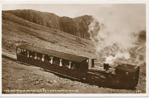 PC18352 Snowdon Mountain Railway. Nordwales. RP