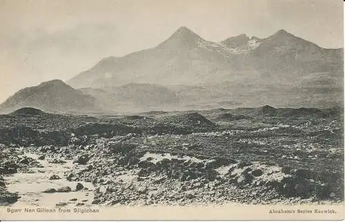 PC21587 Sgurr Nan Gillean von Sligichan. Abraham. Nr. 211796. RP