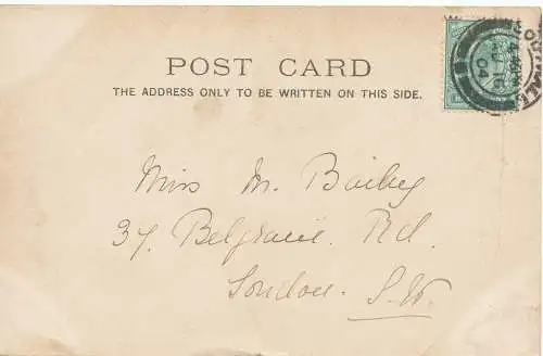 PC17324 London. Royal Albert Hall. Charles Voisev. 1904