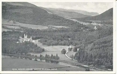 PC20839 Royal Deeside mit Blick auf Balmoral Castle. Das Beste von allem. Nr. 4951. 195