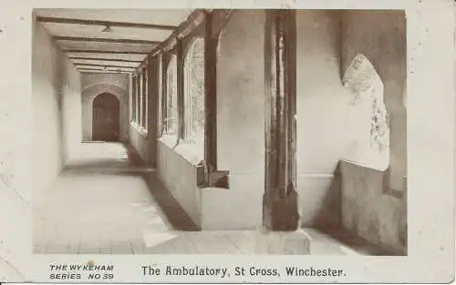 PC19160 Die Ambulanz. St. Cross. Winchester. Wykeham. Nr. 39