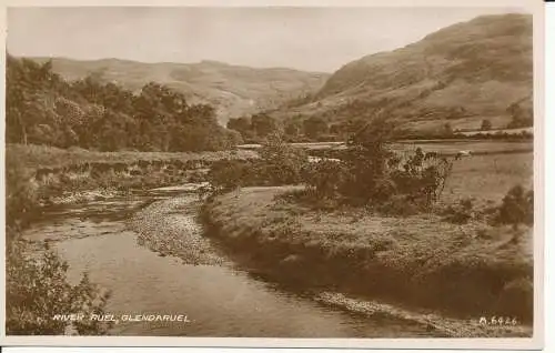 PC19478 River Ruel. Glendaruel. Valentinstag. Nr. A.6426. RP