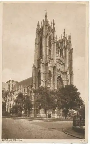 PC17506 Beverley Minster. Walter Scott 2649. 1943