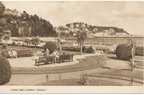 PC18279 Torre Abbey Gardens. Torquay