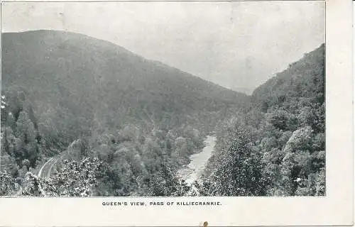 PC19868 Queens View. Pass von Killiecrankie. 1903