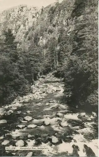 PC22586 Aberglaslyn Pass. Beddgelert. Frith