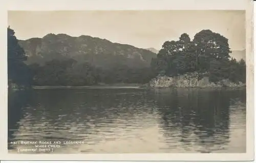 PC22332 Brathay Rocks and Loughrigg. Windermere. Abraham. Nr. 431. RP