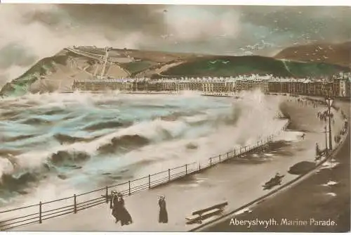 PC17362 Aberystwyth. Marine Parade. 1916