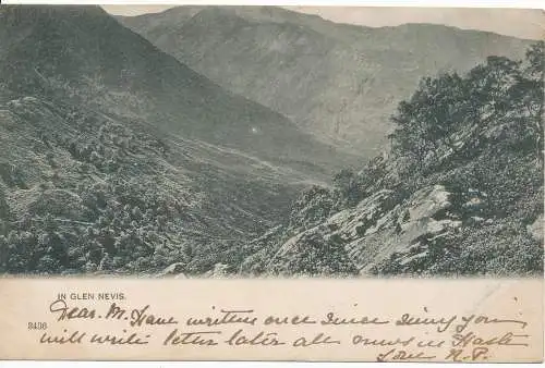 PC17160 in Glen Nevis. 3436. 1905