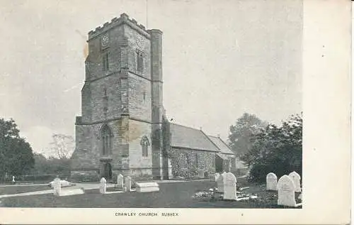 PC19813 Crawley Church Sussex