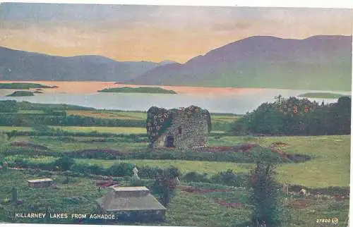 PC17462 Killarney Lakes von Aghadoe. Valentinstag. 1948