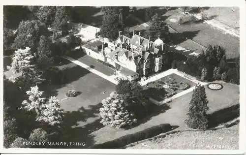 PC19460 Pendley Manor. Tring. Aerofilme. RP. 1969