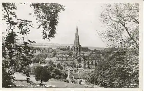 PC19385 Allerheiligenkirche. Bakewell. Frith. 1962