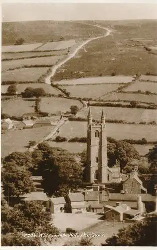 PC22304 Widdecombe Hill. Dartmoor. Sweetman. Nr. 5206. RP